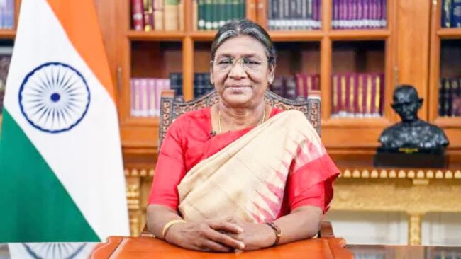 President Draupadi Murmu