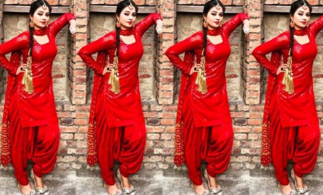 punjabi dandiya look